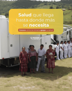 La historia de 70,000 consultas médicas gratuitas impulsadas por la minería